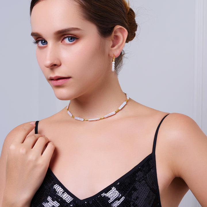 Collana di Perle d'Acqua Dolce Baroque WN00830 ｜RHYTHM