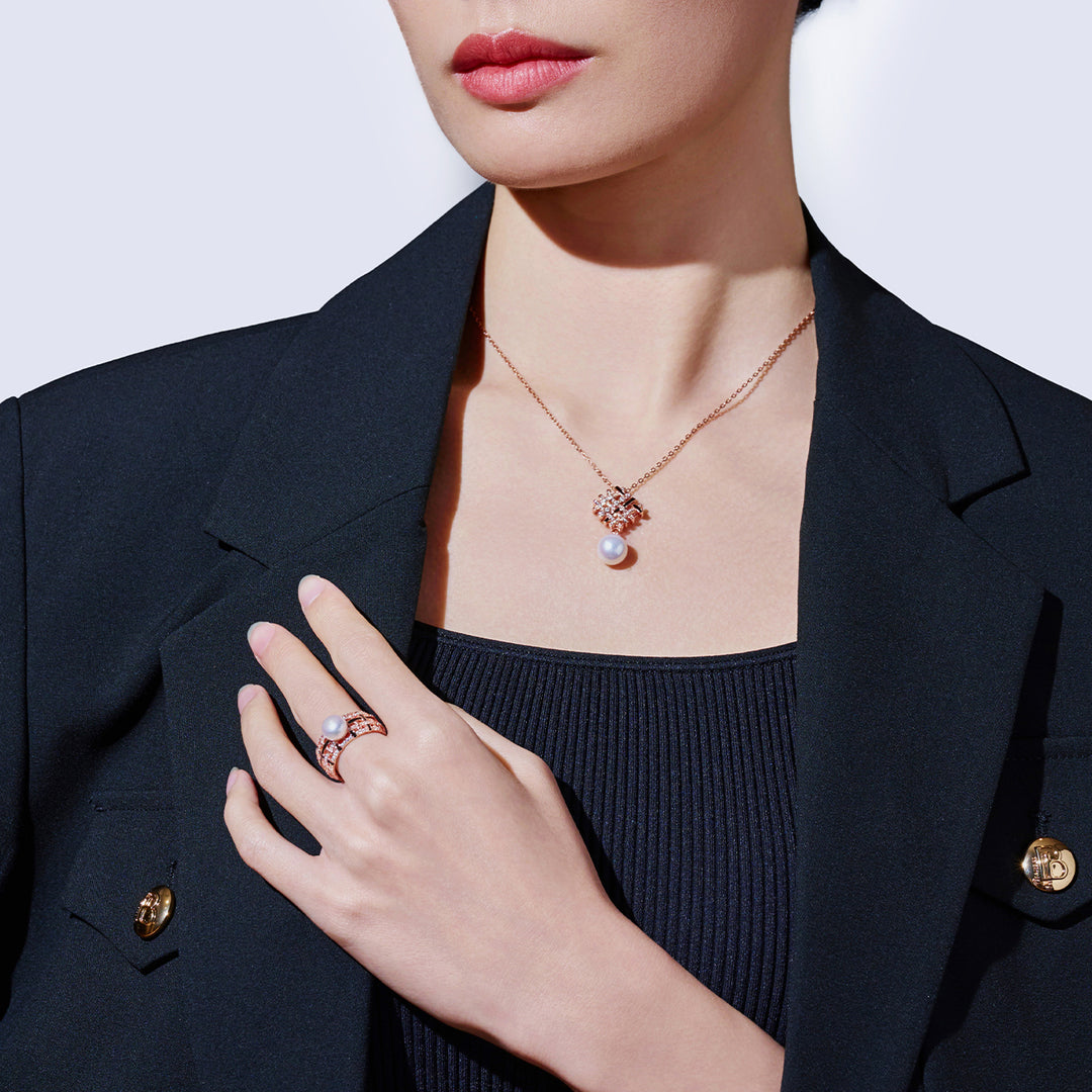 顶级淡水珍珠项链 WN00831 | TWEED