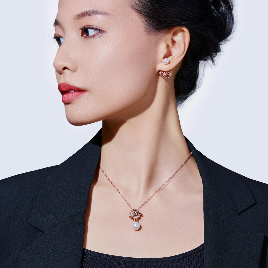 顶级淡水珍珠项链 WN00831 | TWEED