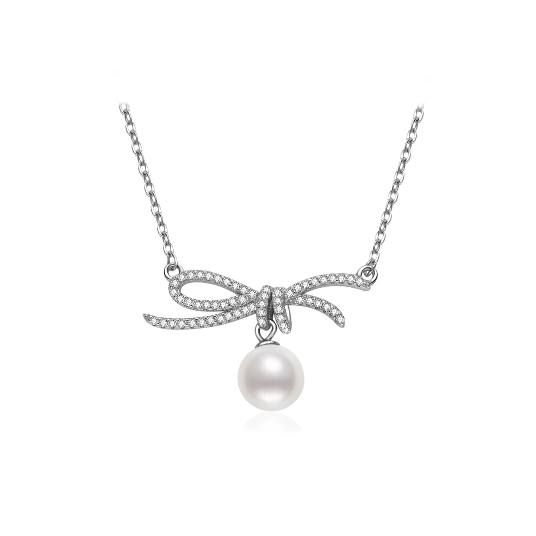 Collana di perle d'acqua dolce WN00833 | RIBBON