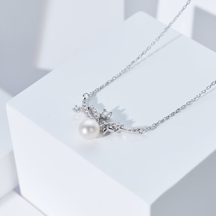 Collana di Perle d'Acqua Dolce di Prima Qualità WN00838 | STARRY