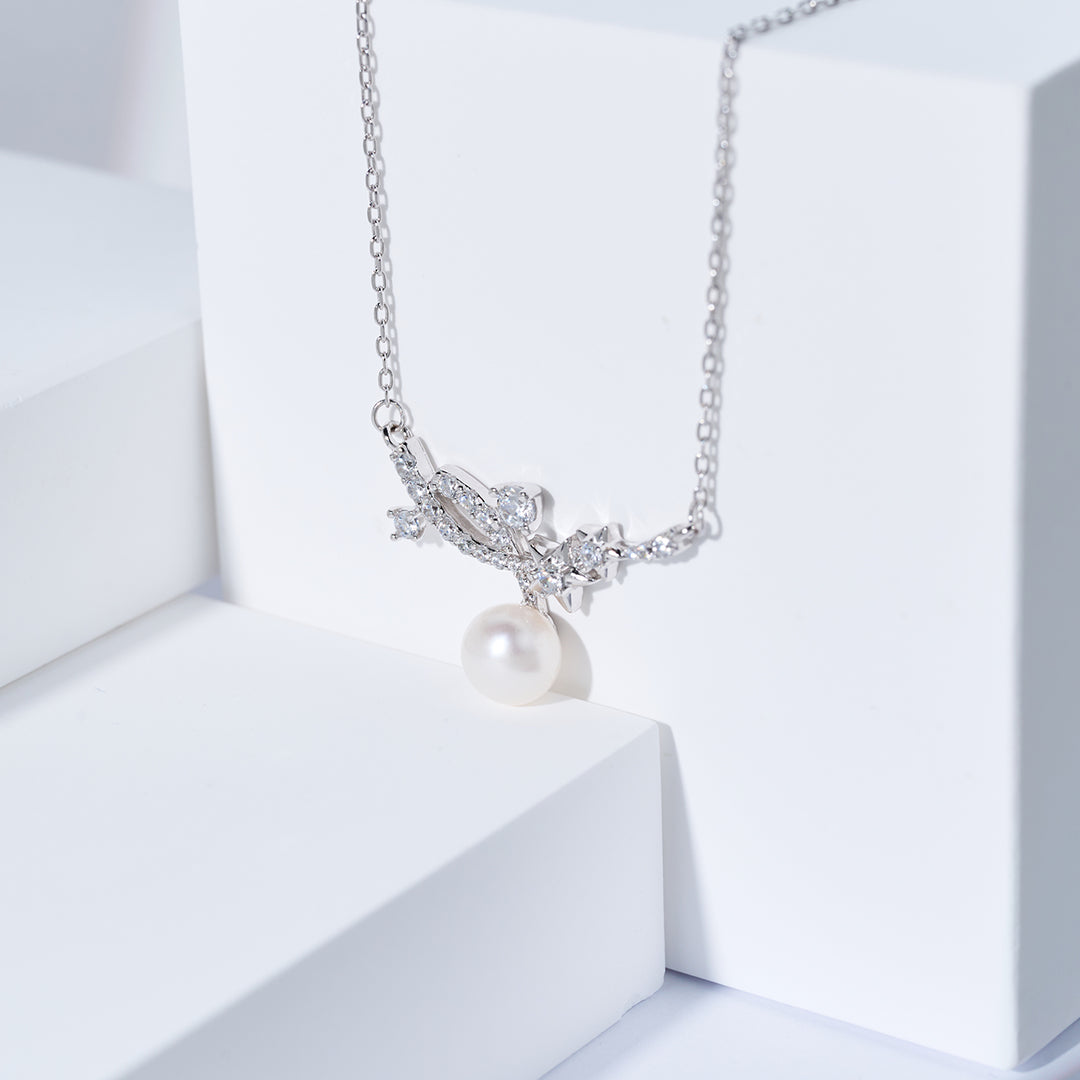 Collana di Perle d'Acqua Dolce di Prima Qualità WN00838 | STARRY