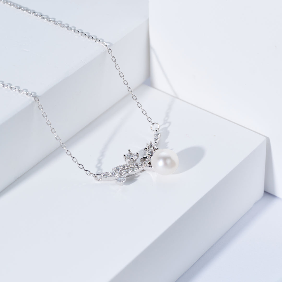 Collana di Perle d'Acqua Dolce di Prima Qualità WN00838 | STARRY