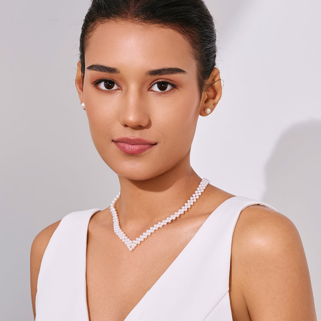 優雅淡水珍珠項鍊 WN00839