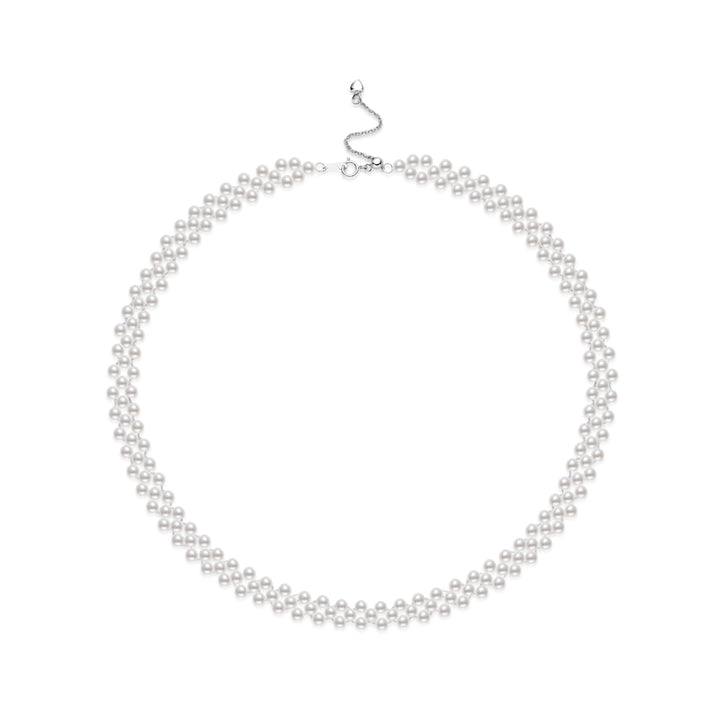 Elegante collana di perle d'acqua dolce WN00840