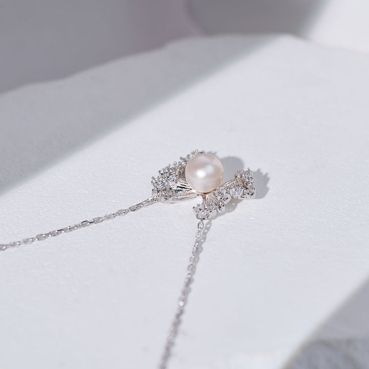 Collier de perles d'eau douce WN00843 | RIBBON