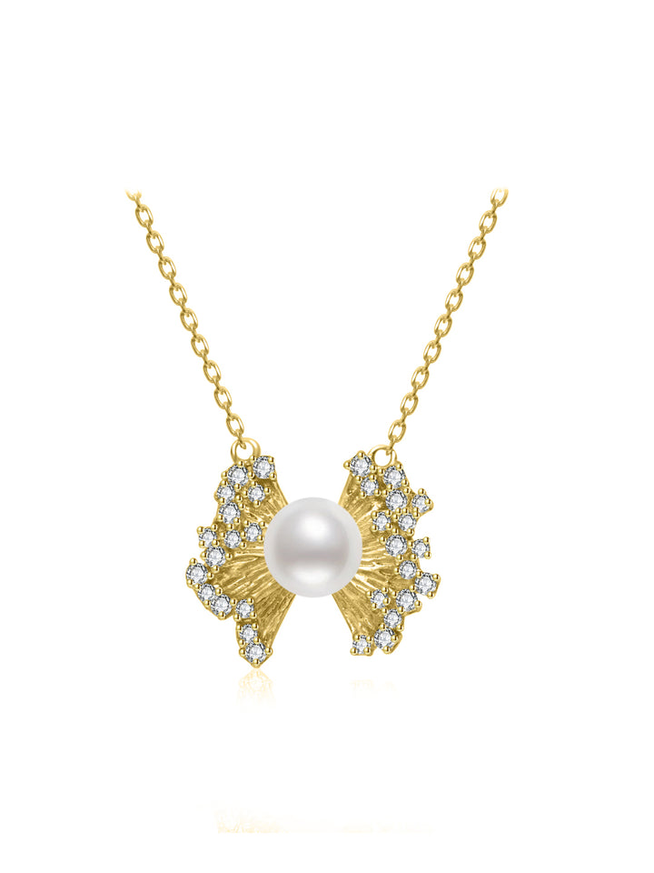 Rantai Leher Mutiara Air Tawar WN00844 | RIBBON