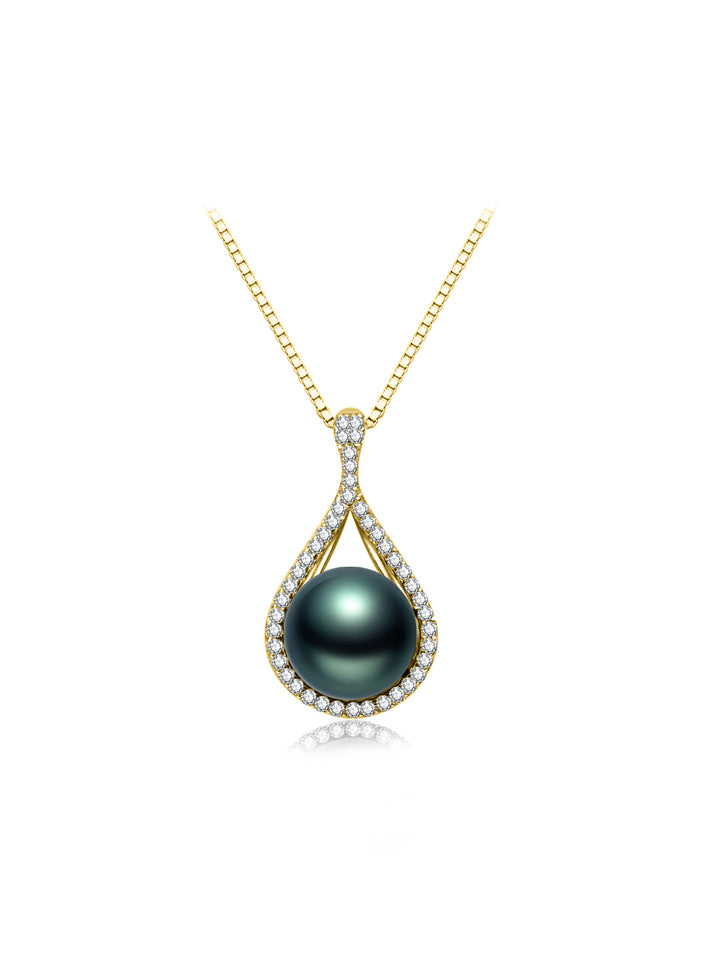 Elegante collana con perla tahitiana WN00847