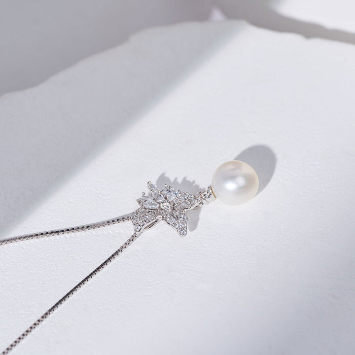 우아한 담수 진주 목걸이 WN00848