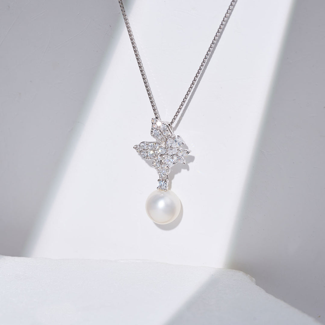 우아한 담수 진주 목걸이 WN00848