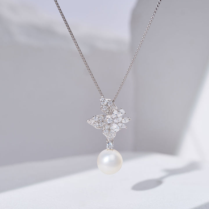 우아한 담수 진주 목걸이 WN00848