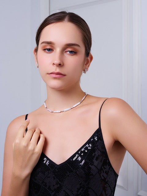 Collar de Perlas de Agua Dulce Baroque WN00851 | RHYTHM