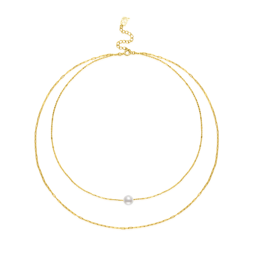 عقد لؤلؤ مائي توب لوستر WN00855 | امزج ووافق