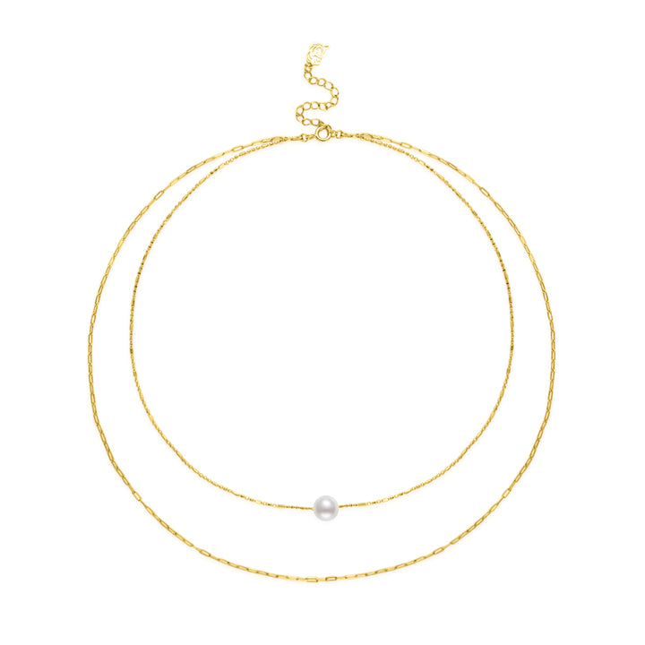 عقد لؤلؤ مائي توب لوستر WN00855 | امزج ووافق