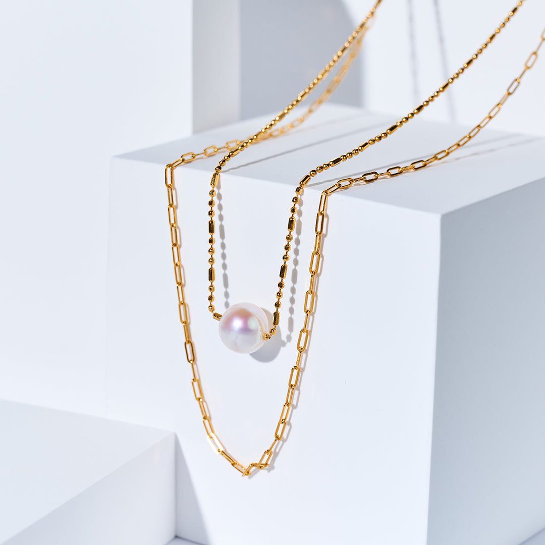 Collier de perles d&