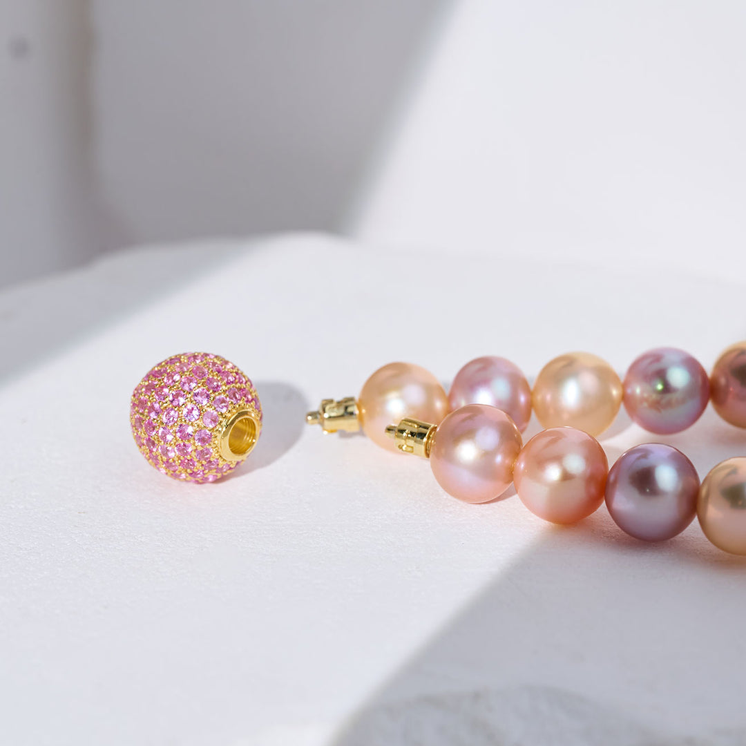 Top Lustre Candy Freshwater Pearl Necklace WN00857