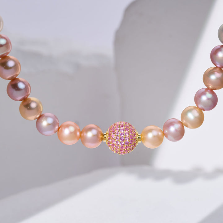 Top Lustre Candy Freshwater Pearl Necklace WN00857