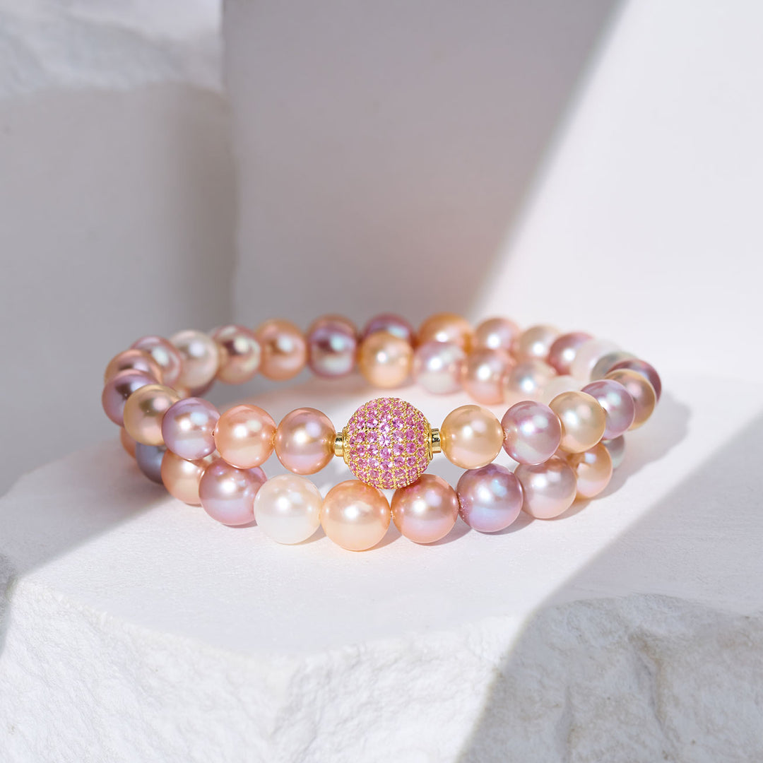 Top Lustre Candy Freshwater Pearl Necklace WN00857