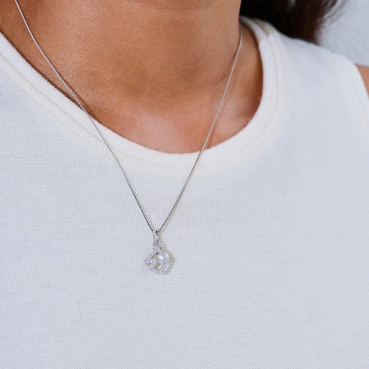 Top Grade Süßwasserperlenkette WN00858 | HORSE