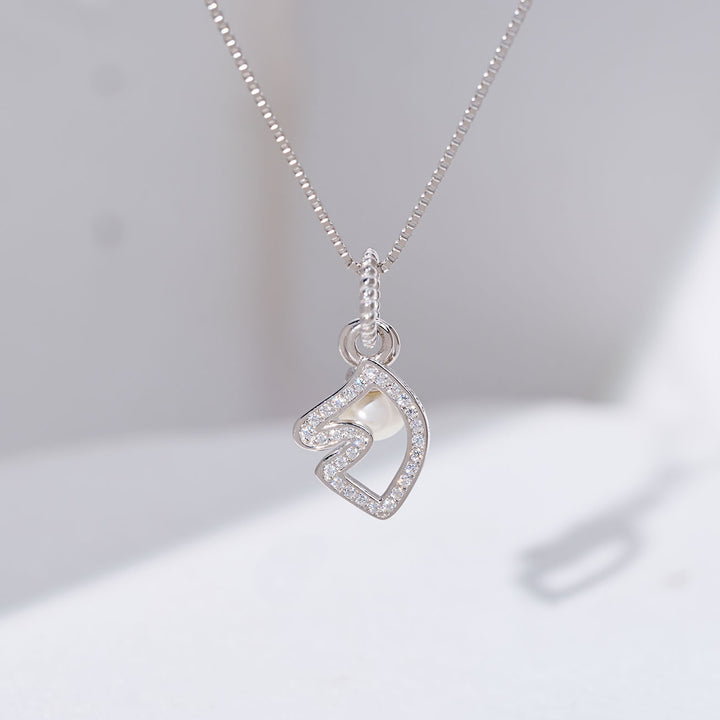 Top Grade Süßwasserperlenkette WN00858 | HORSE