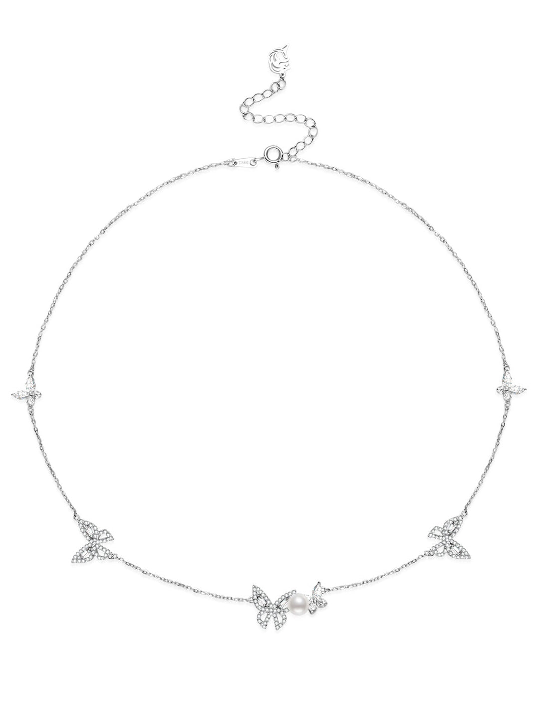 顶级淡水珍珠项链 WN00860 | BUTTERFLY