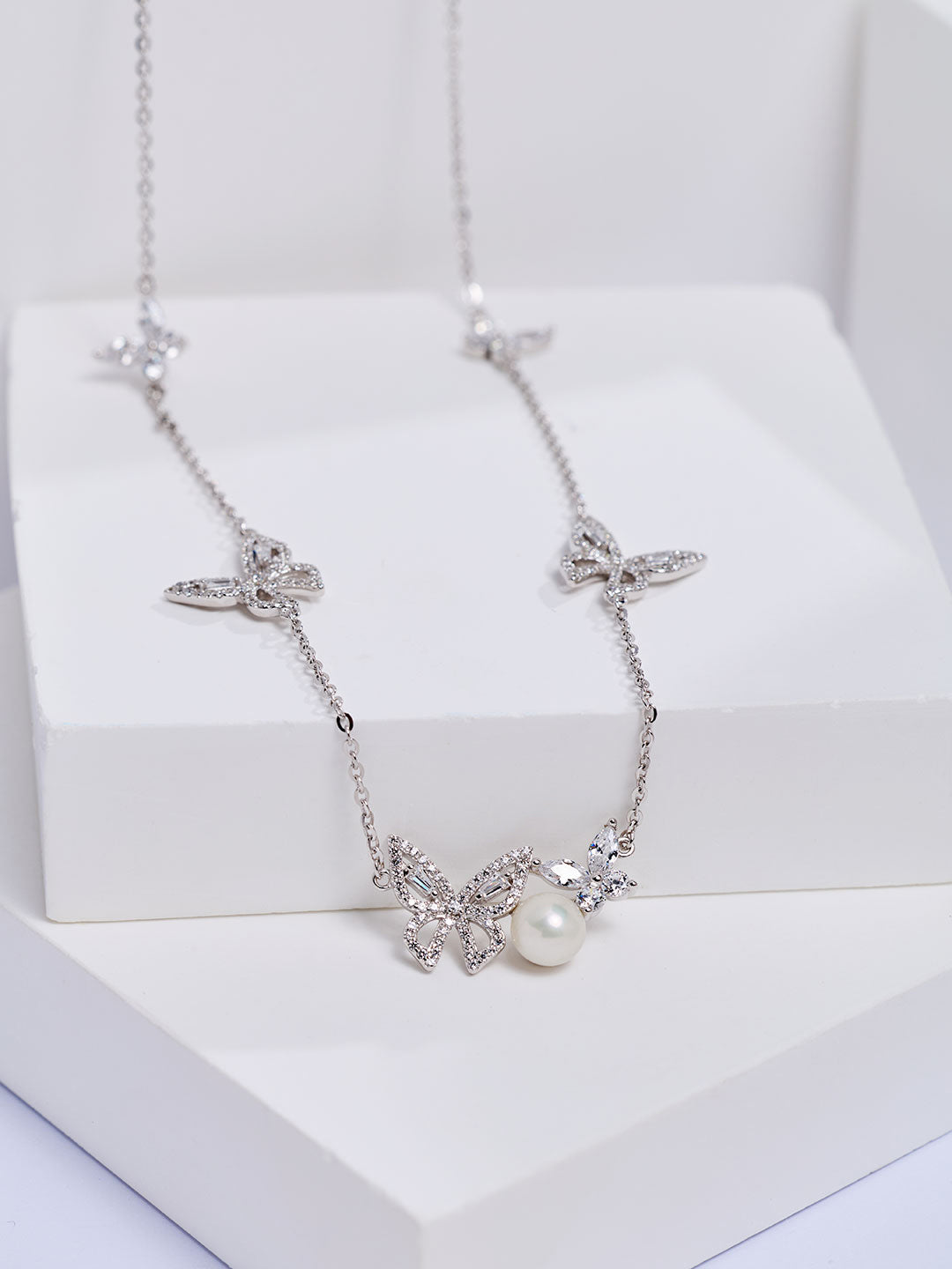 顶级淡水珍珠项链 WN00860 | BUTTERFLY