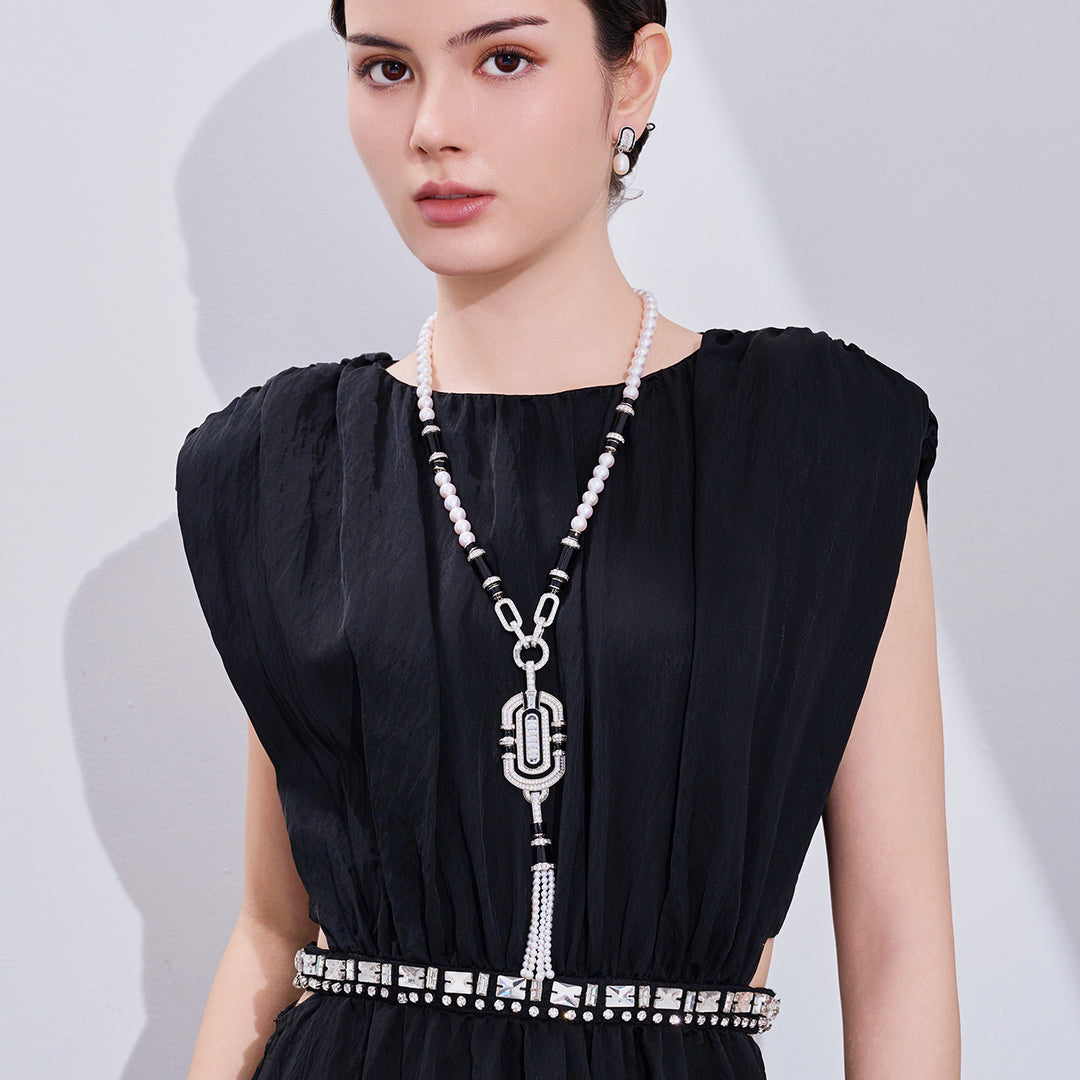 Collana di perle d'acqua dolce Top Lustre WN00876 | DECO