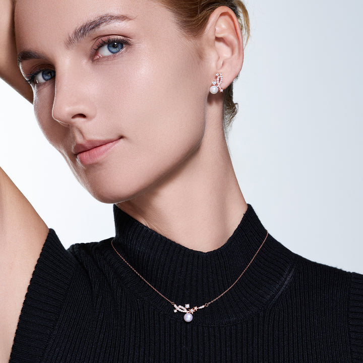 최상급 민물 진주 목걸이 WN00877 | STARRY