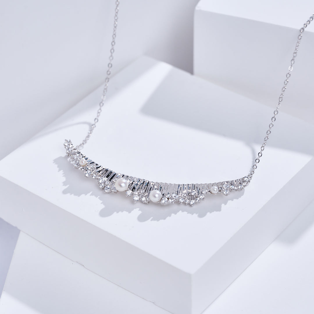 Rantai Mutiara Air Tawar Gred Atas WN00880 | LADY BOSS