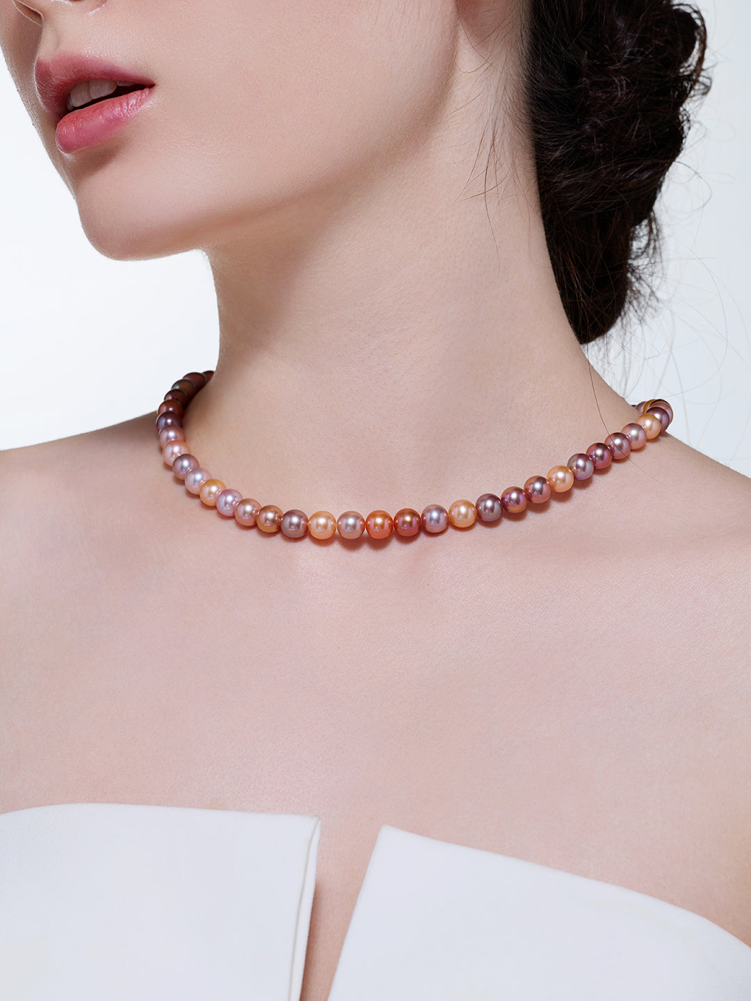 Top Grade Candy Freshwater Pearl Necklace WN00889 | HARMONY