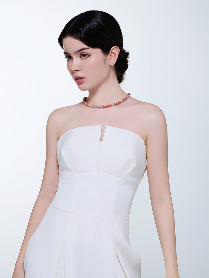 Top Grade Candy Freshwater Pearl Necklace WN00889 | HARMONY