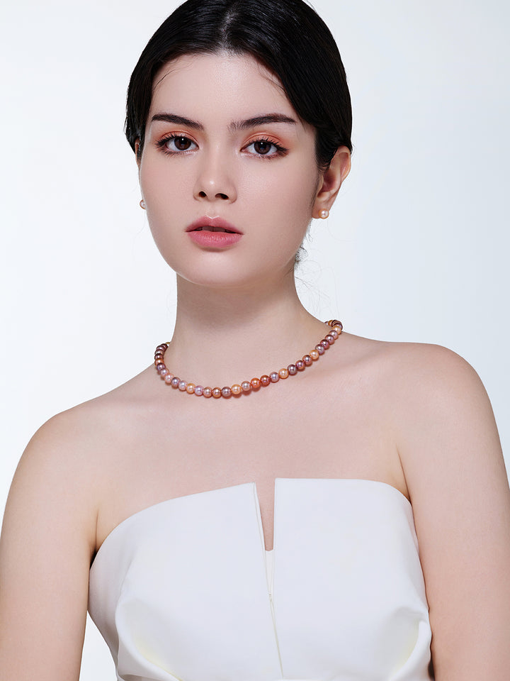 Top Grade Candy Freshwater Pearl Necklace WN00889 | HARMONY
