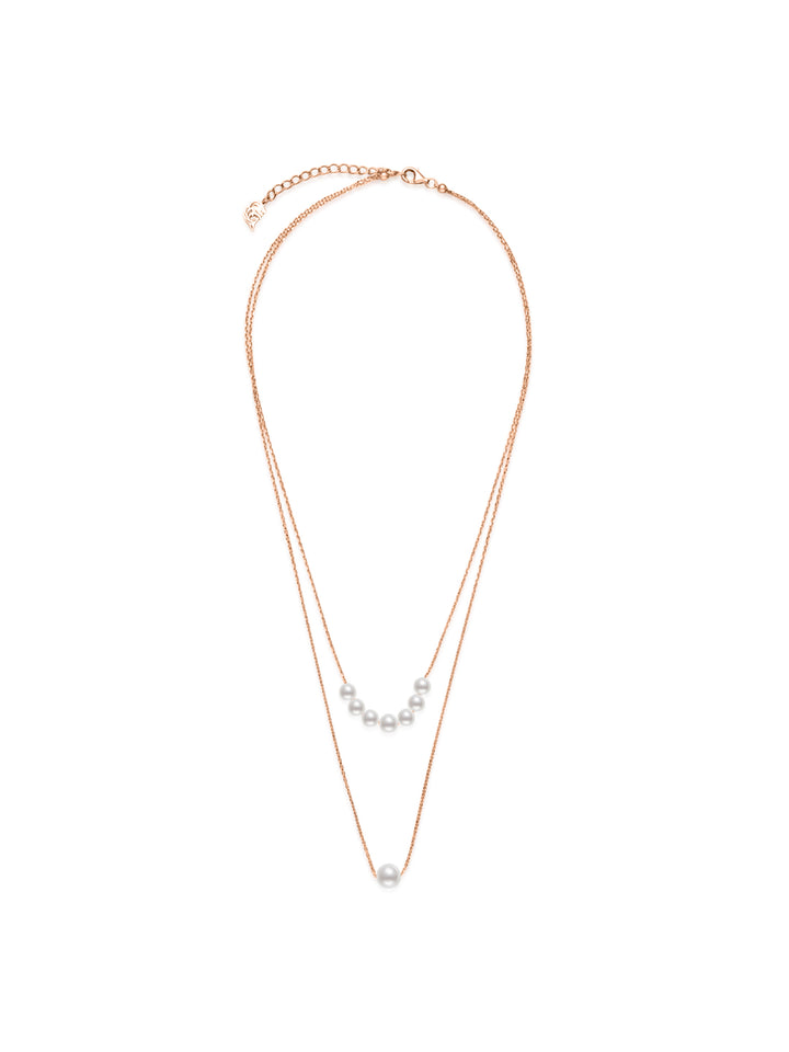 Collier élégant en perles d&