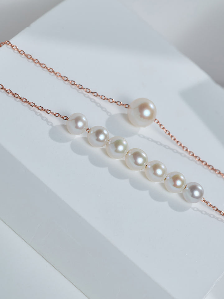Collier élégant en perles d&