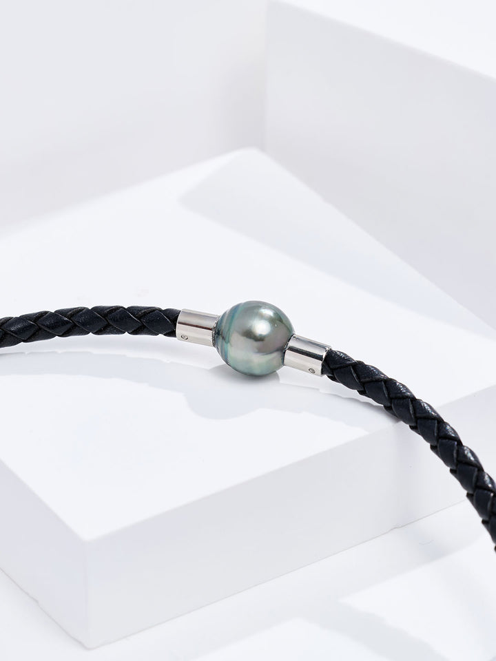 Baroque Tahiti-Perlen-Halskette mit Top-Lüster WN00911
