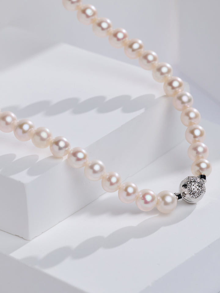 Top Lustre Freshwater Pearl Necklace WN00912