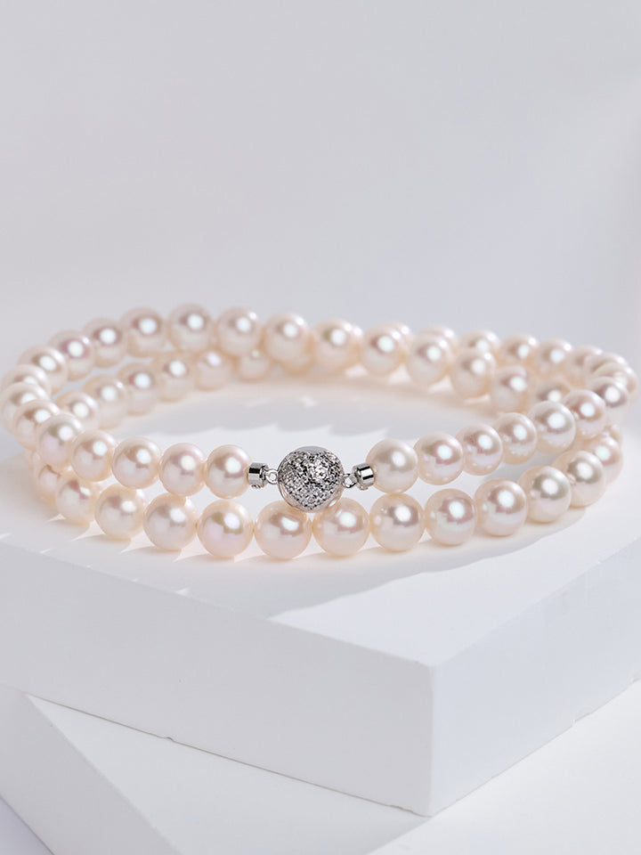 Top Lustre Freshwater Pearl Necklace WN00912
