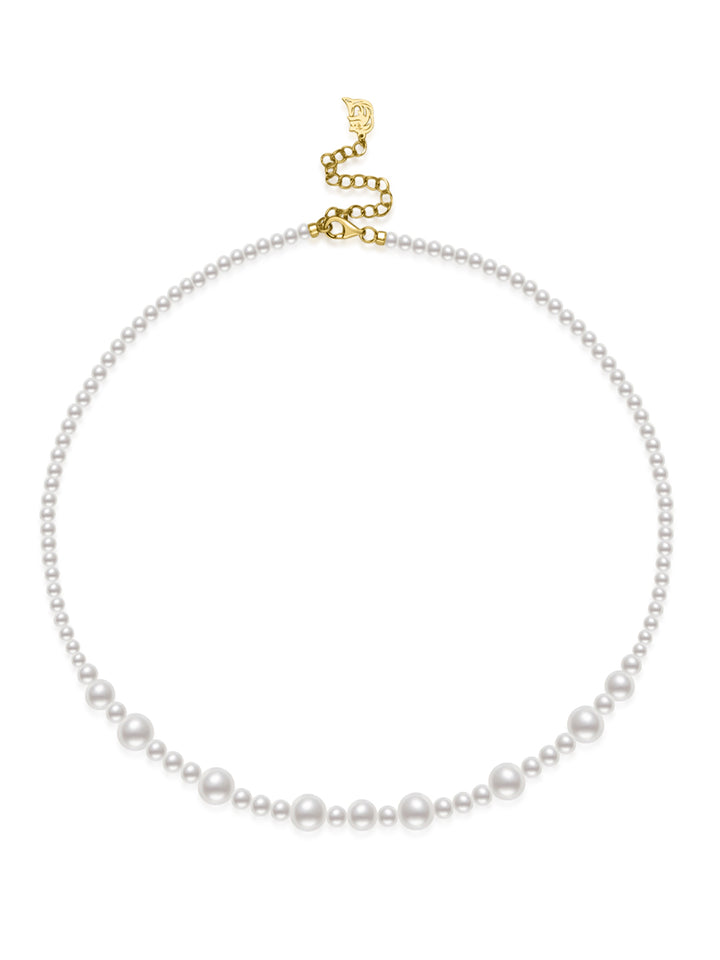 Elegant Freshwater Pearl Necklace WN00913 | RHYTHM