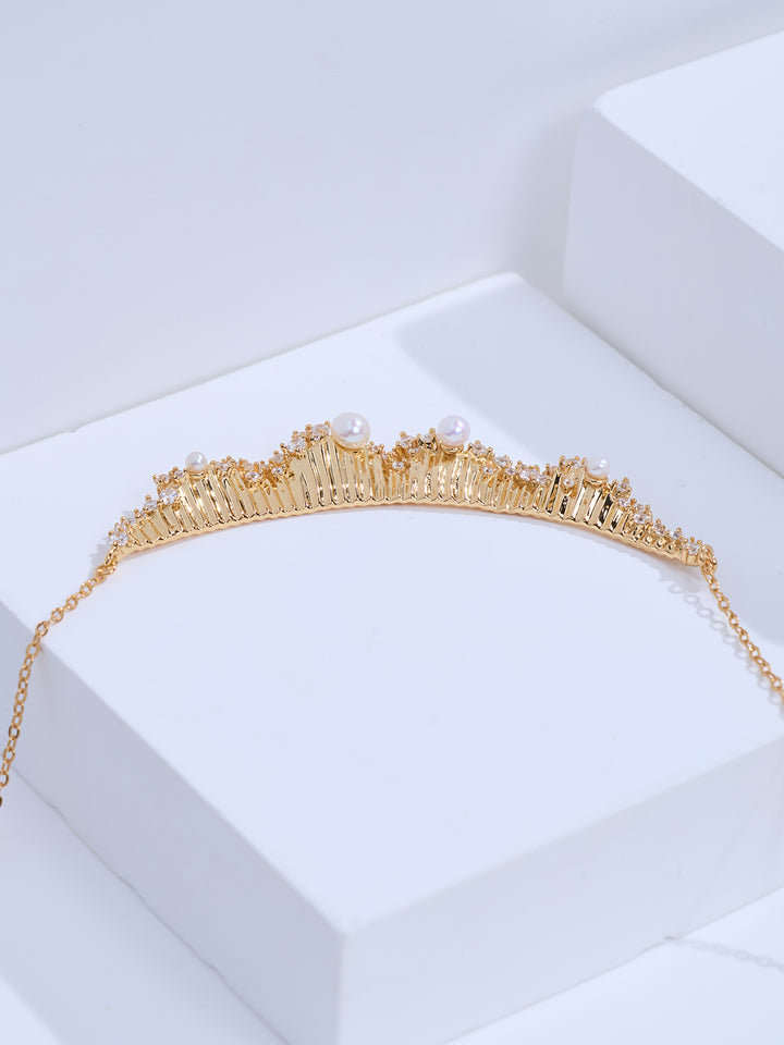 Kalung Mutiara Air Tawar Gred Teratas WN00923 | LADY BOSS