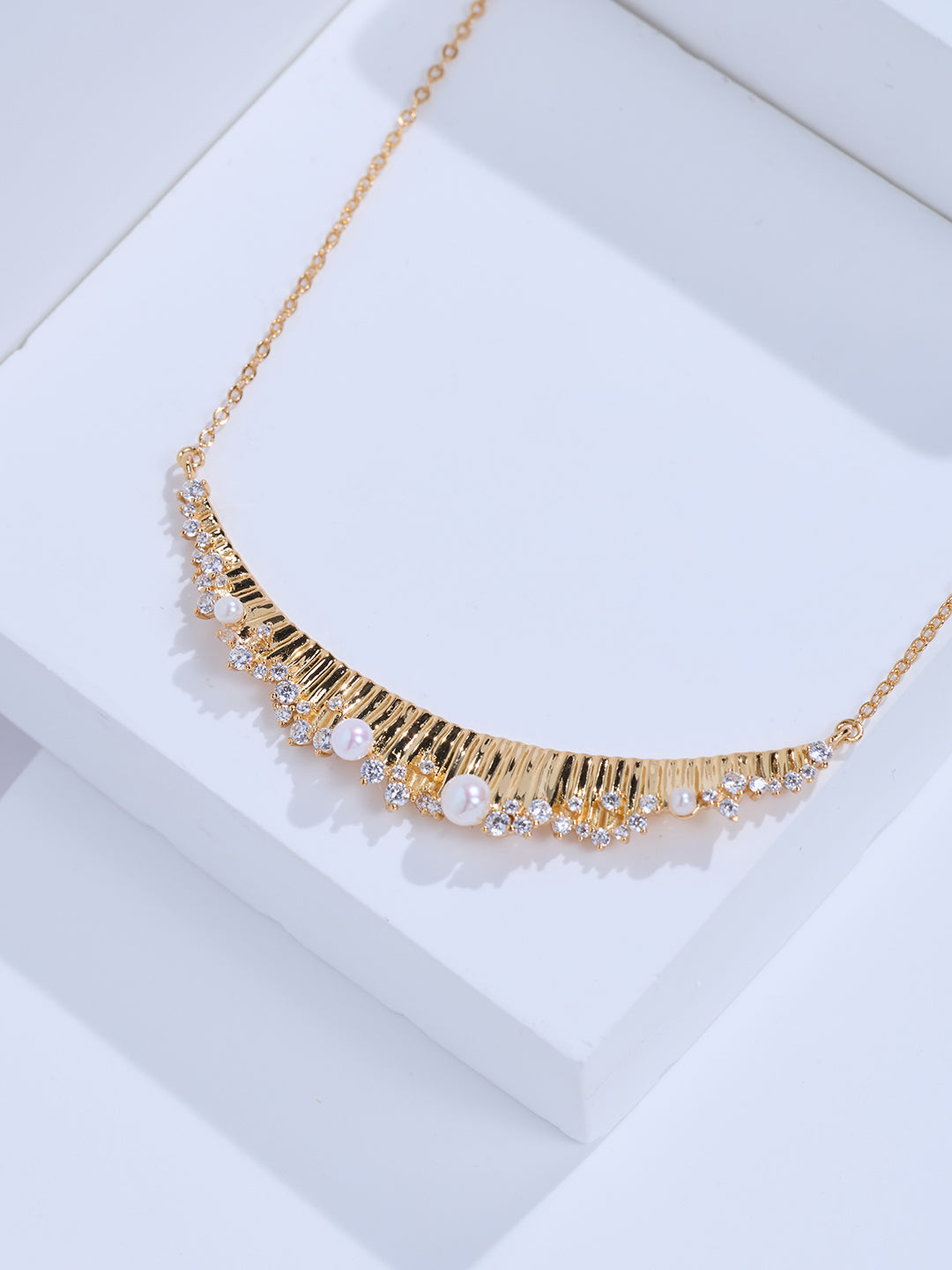 Kalung Mutiara Air Tawar Gred Teratas WN00923 | LADY BOSS
