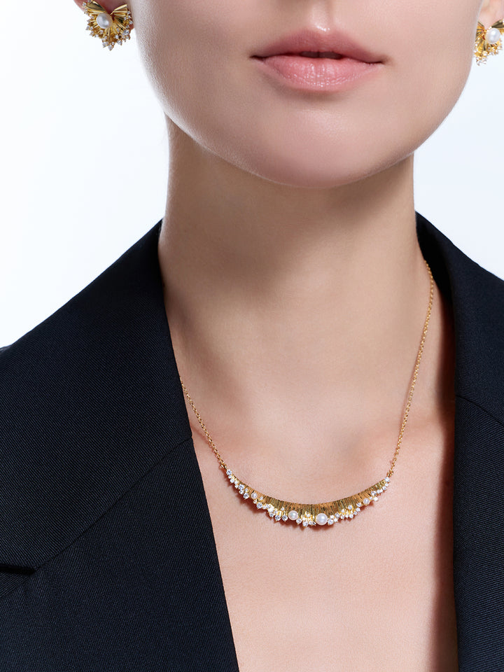 Top-Qualität Süßwasserperlenkette WN00923 | LADY BOSS