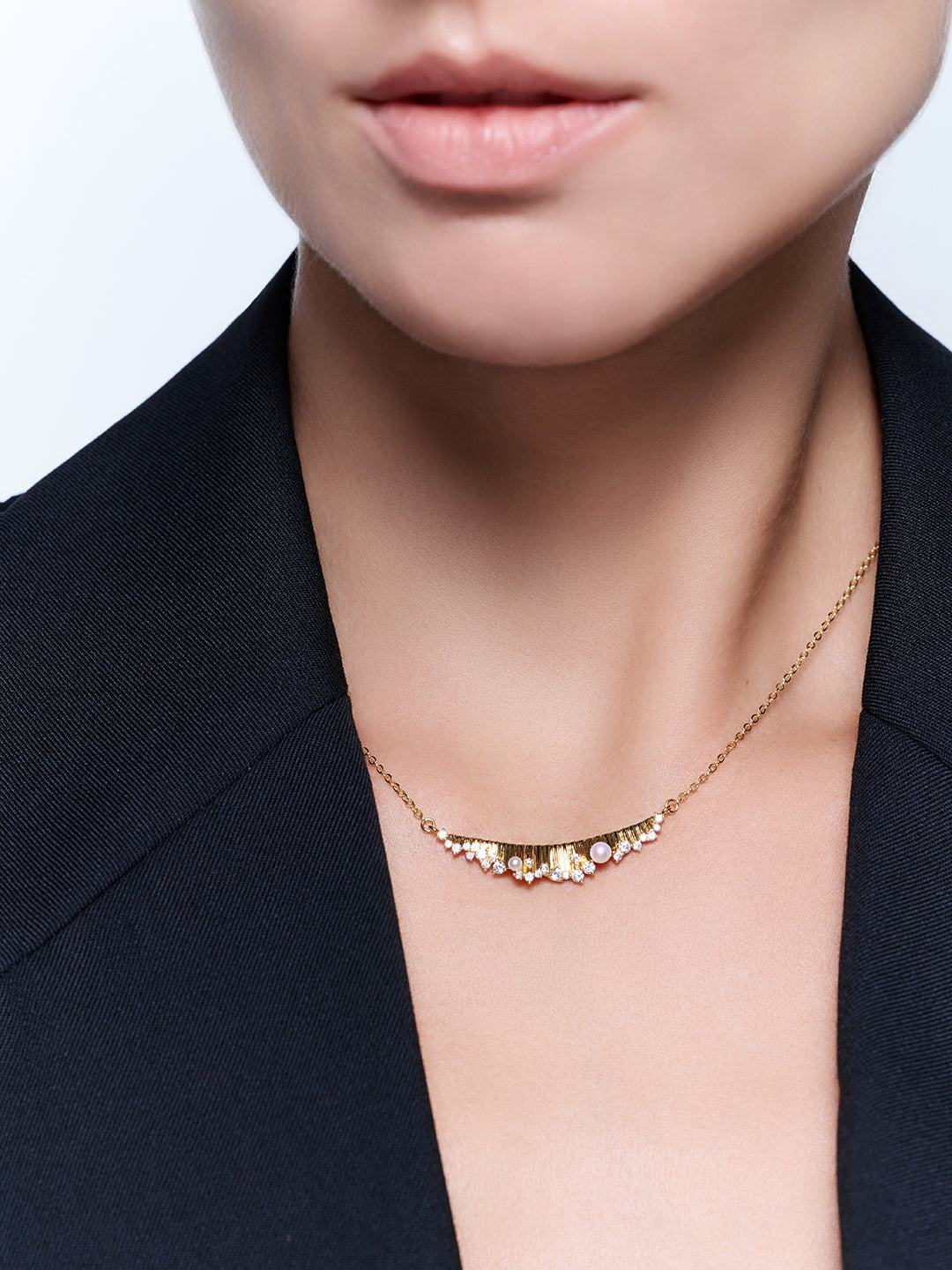 Top-Qualität Süßwasserperlenkette WN00925 | LADY BOSS