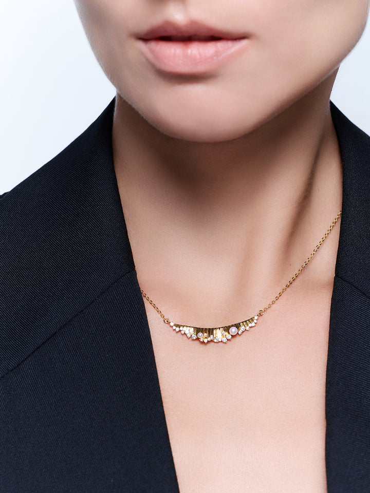 Top-Qualität Süßwasserperlenkette WN00925 | LADY BOSS