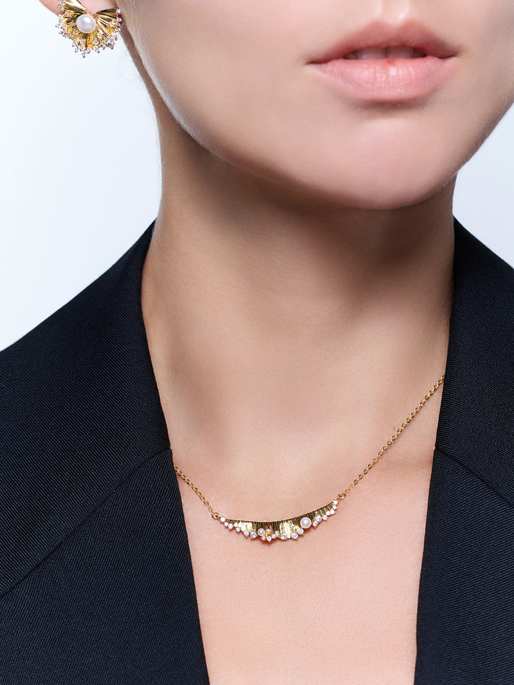 Top-Qualität Süßwasserperlenkette WN00925 | LADY BOSS