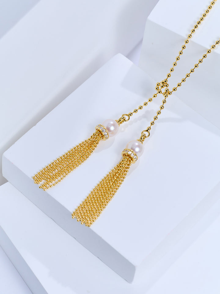 Collier de perles d&