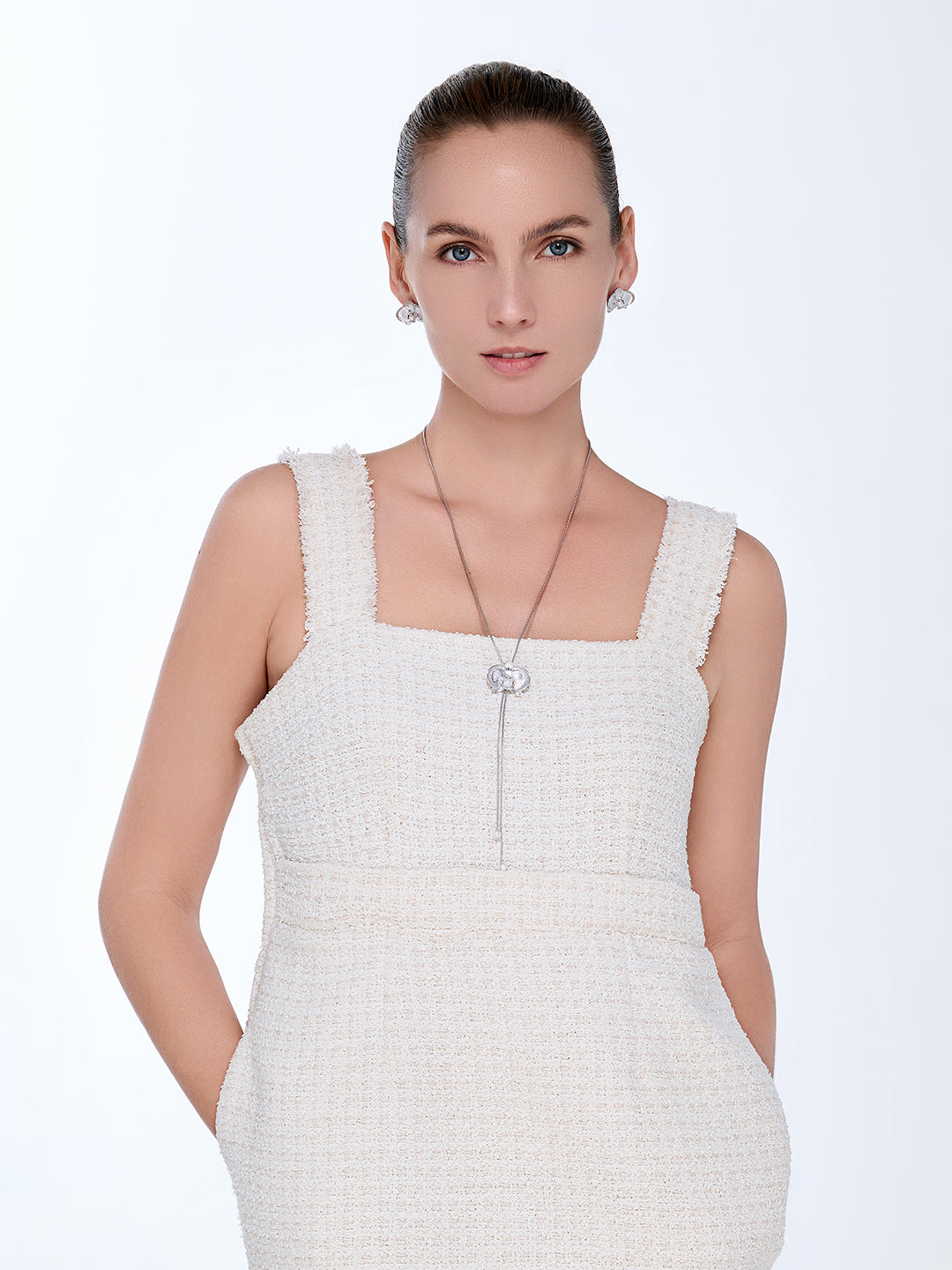 Kalung Mutiara Air Tawar Gred Teratas WN00934 | ORCHID