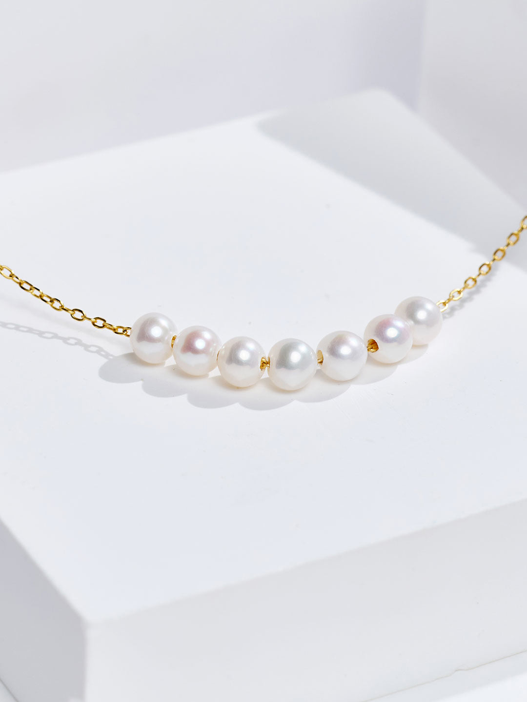 Elegante Perlenkette aus Süßwasserperlen WN00938 | RHYTHM