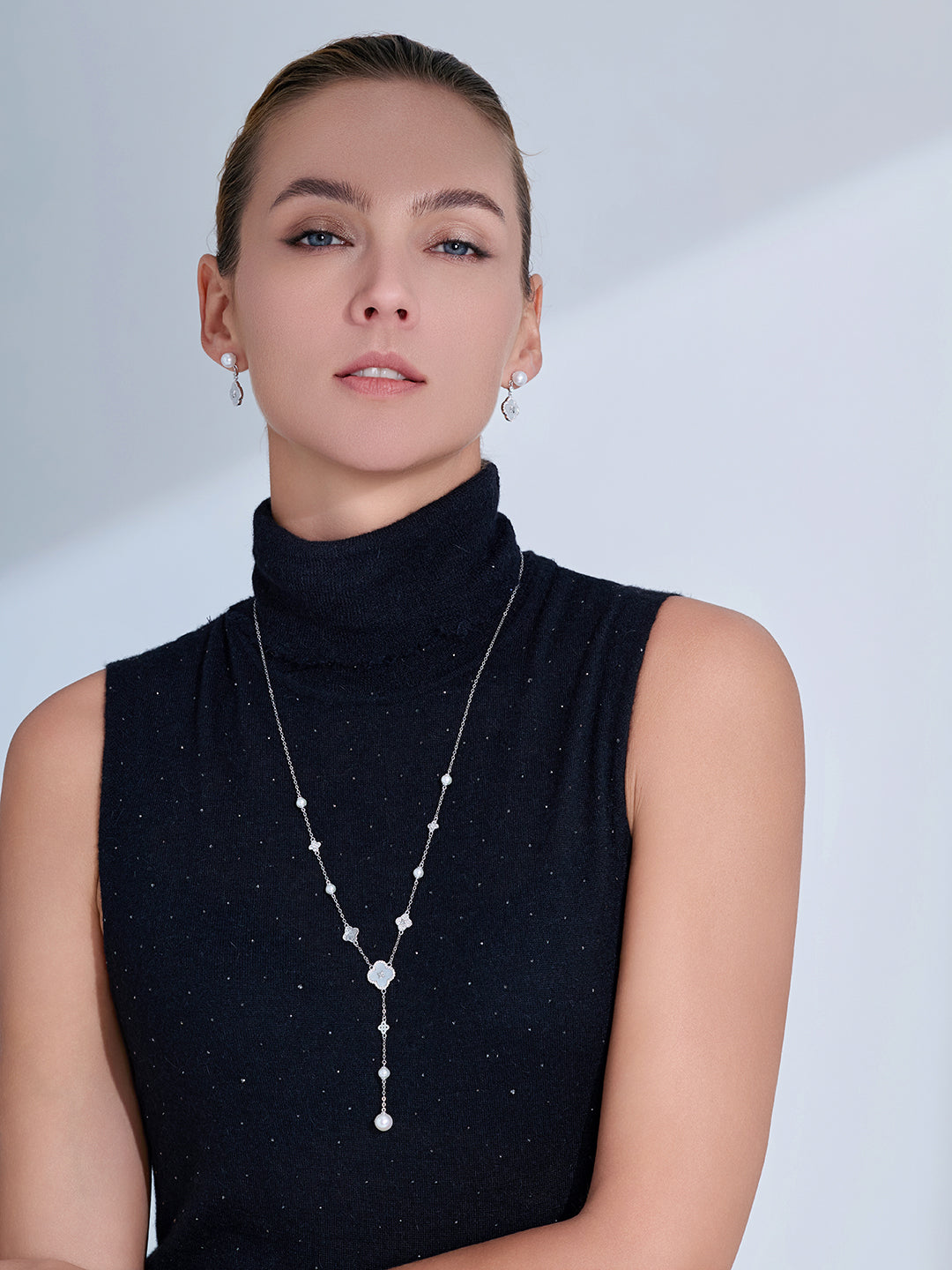 Collar de perlas de agua dulce de máxima calidad WN00958 | PERANAKAN