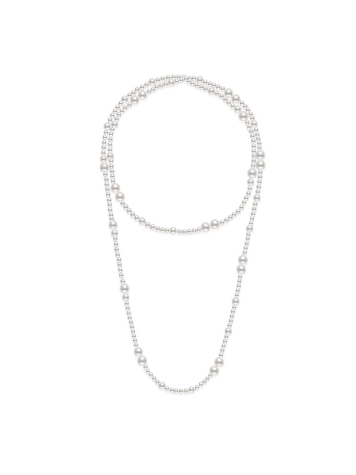 Collier élégant de perles d&
