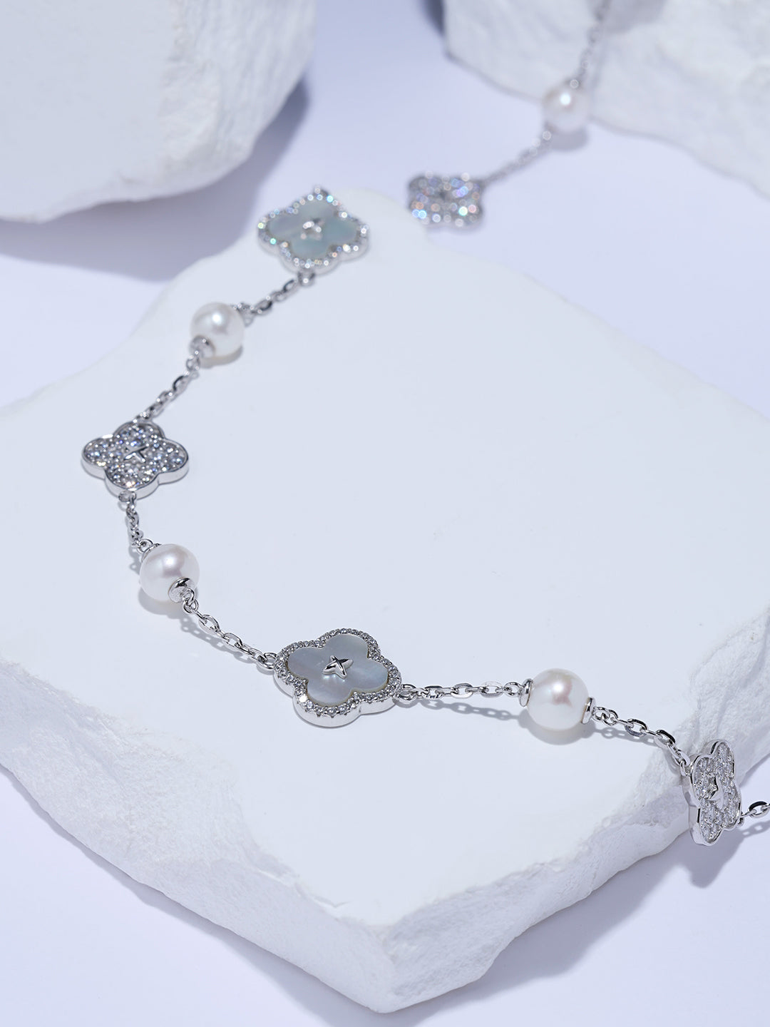Top Lustre Freshwater Pearl Necklace WN00975 | PERANAKAN